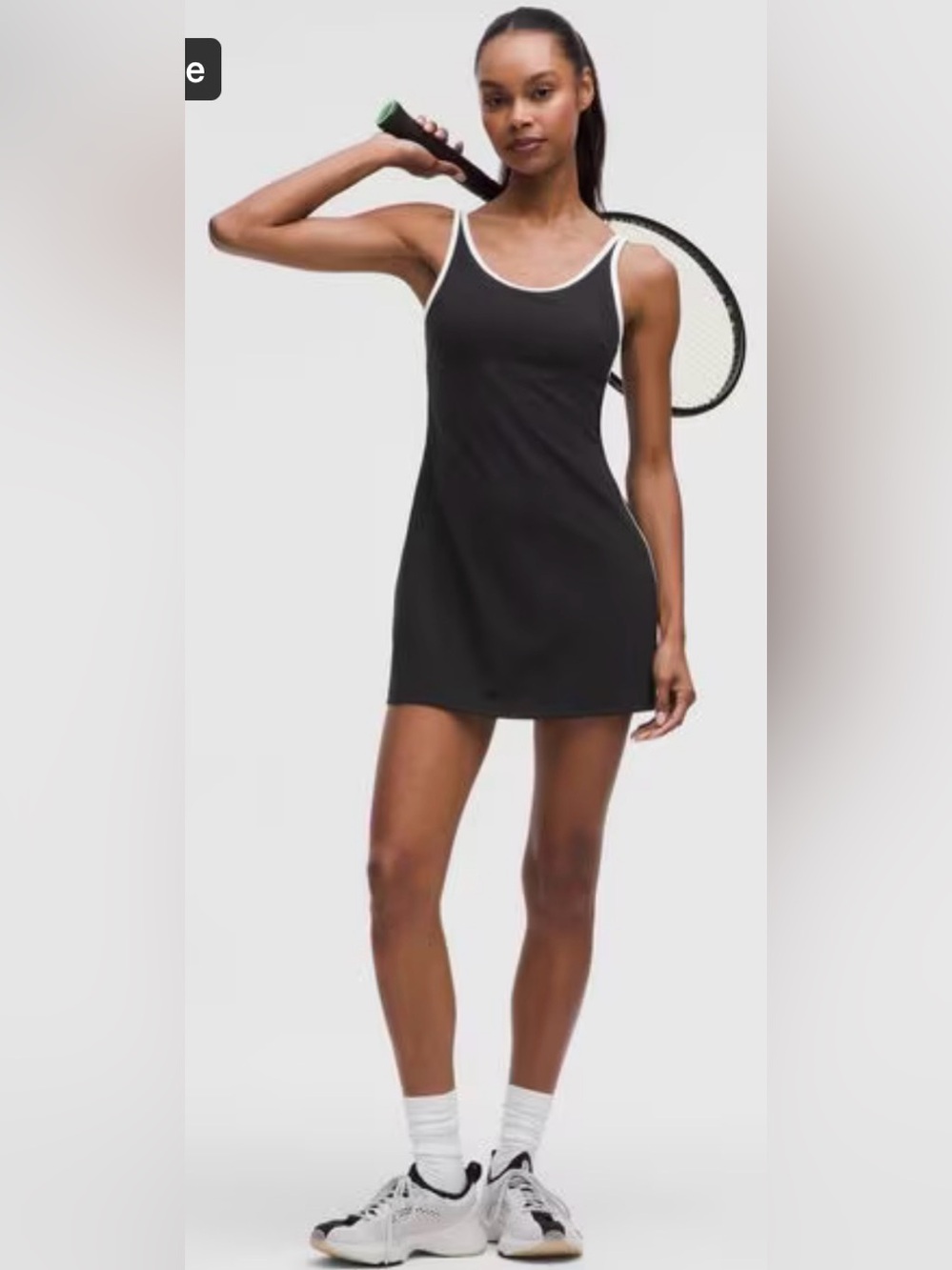 Lululemon scoop neck cut out tennis dress